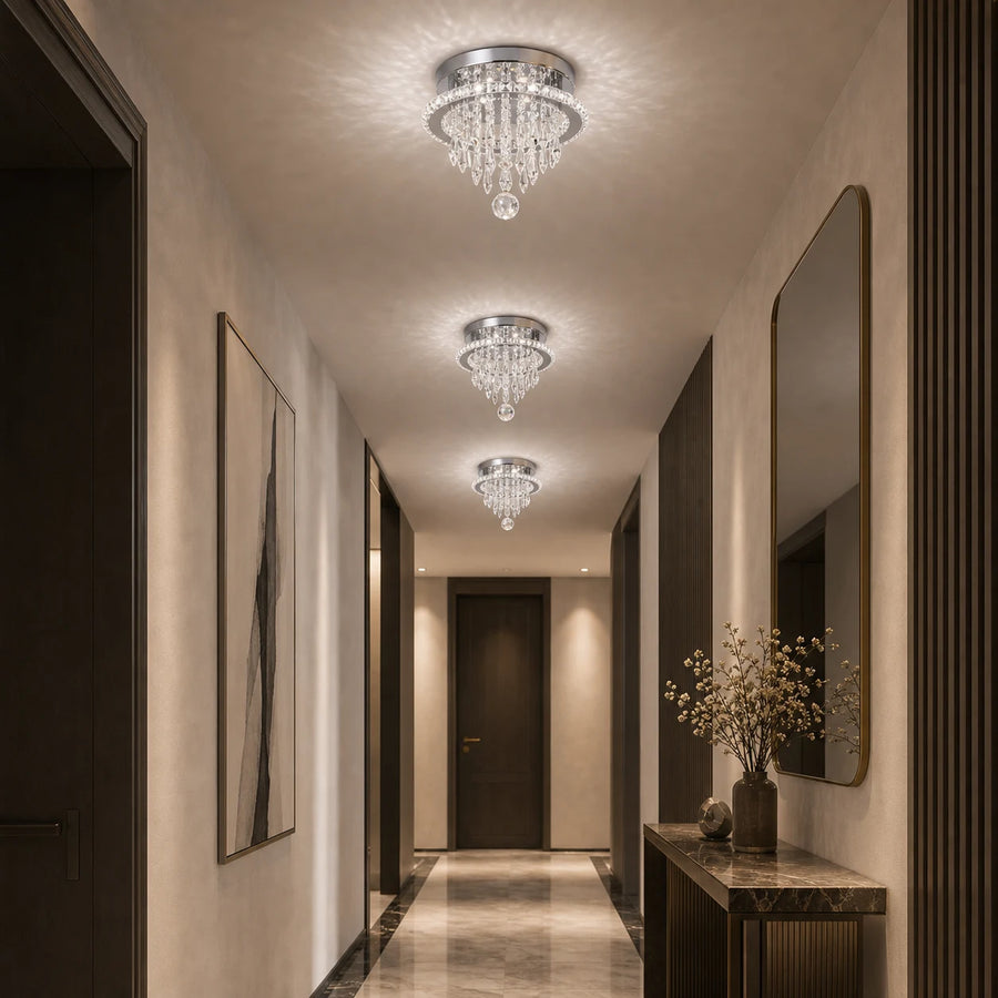 Alberico Round LED Chandelier, 17W, Cold/Warm/Neutral Light, Crystal, Shiny Chrome - 06_LL010.png
