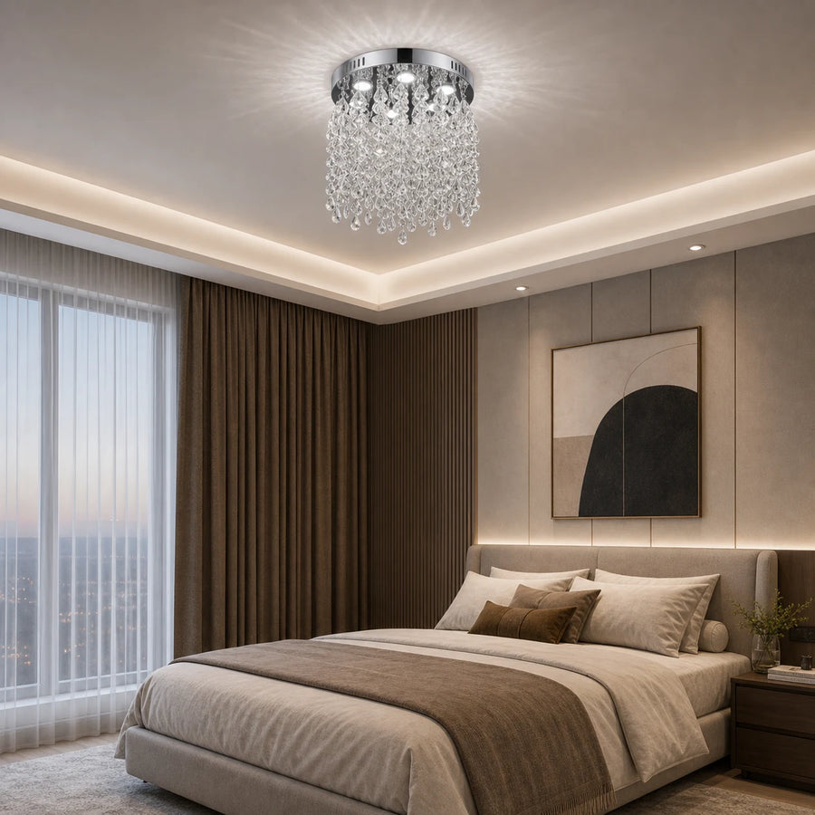 Crystal LED Chandelier LLC210/400CH Round, 22W, Cold/Warm/Neutral Light, Crystal, Shiny Chrome - 06_LLC210-400CH.png