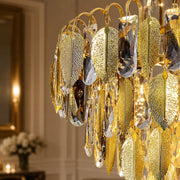 Crystal Chandelier VENARIA 8x E14, Diameter 50cm, Shiny Gold, Adjustable Height - 07_CC8052-500GD.png
