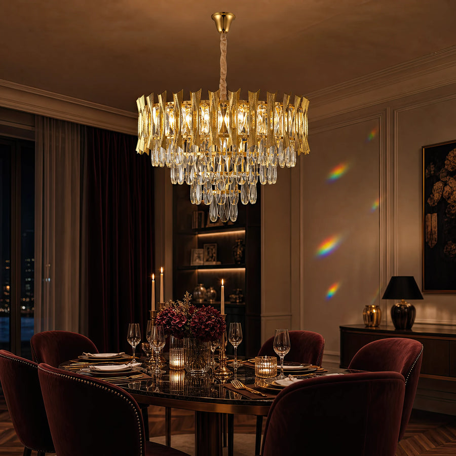 Candelabru Cristal HAMPTON Eleganza 8x E14, Diametru 49cm, Auriu Lucios, Inaltime Reglabila - 07_CC8926-500GDT.png