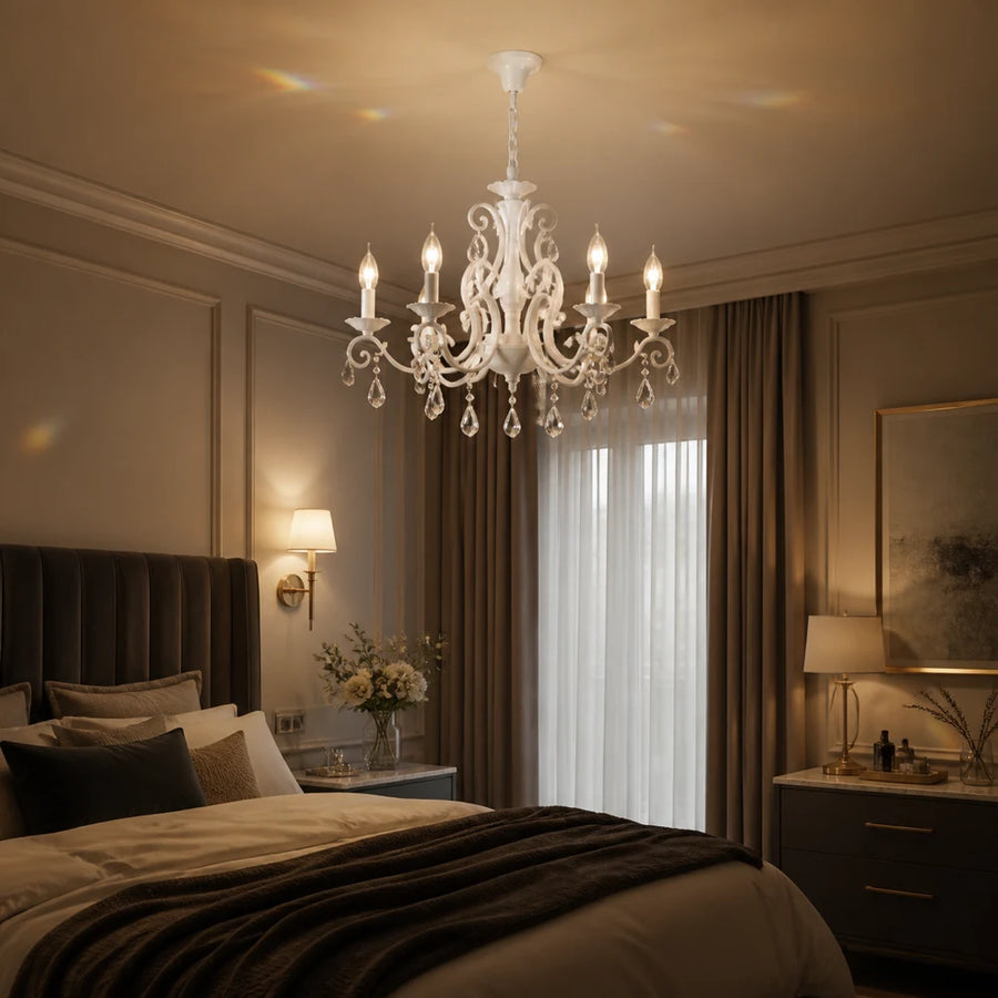 DELLI SANTI Chandelier 6xE14, Diameter 52cm, White, Adjustable Height - 07_LC130-6WH.png
