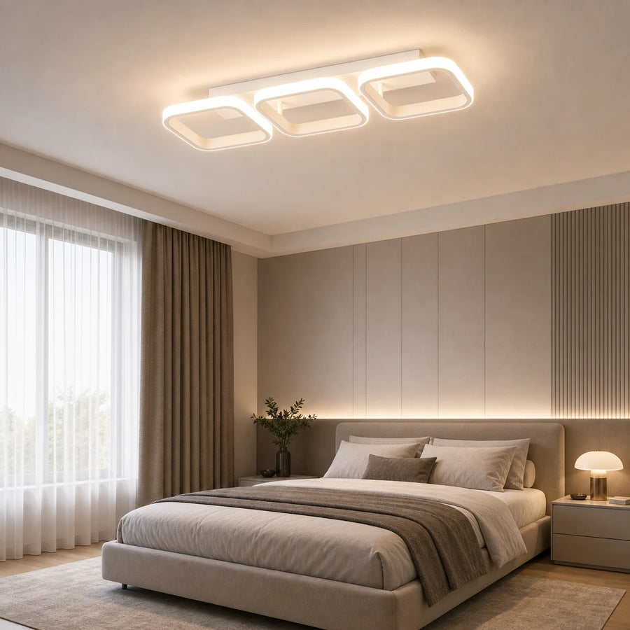 LED Chandelier VERTEX 34W, 3 Squares, Linear, Cold/Warm/Neutral light, White - 07_LL770-3WH.png