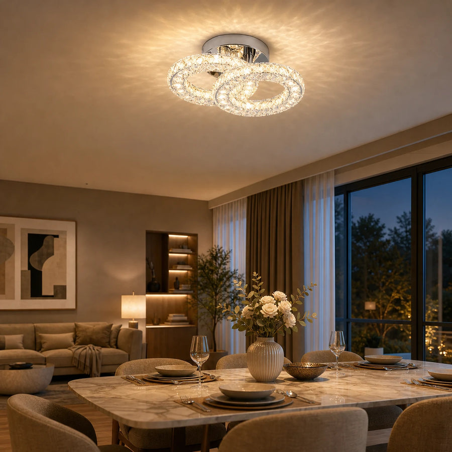 LED and crystal chandelier ZABINA 25W, 2 Circles, Cold/Warm/Neutral light, Shiny Chrome - 07_LT062CR.png