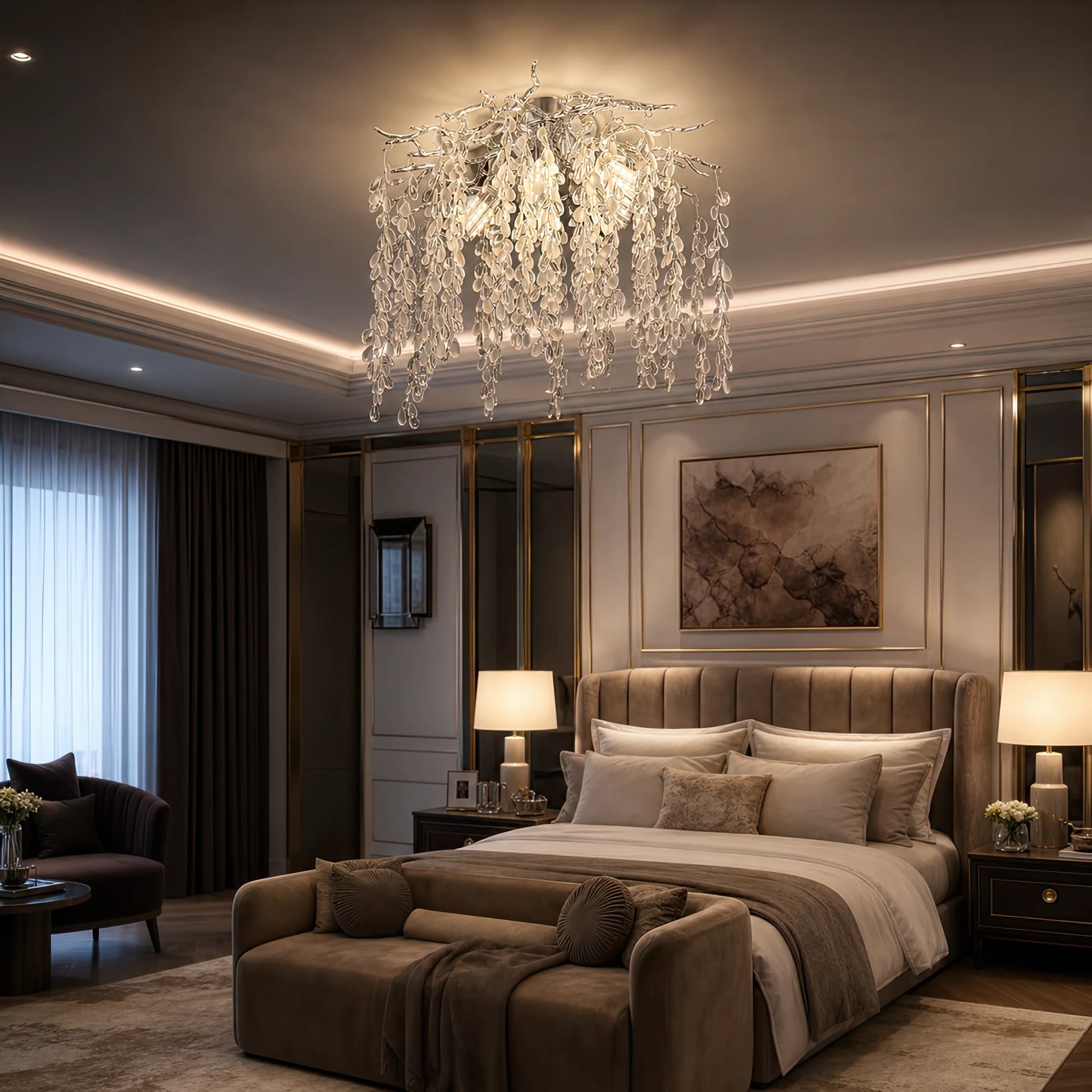 Willow Crystal Chandelier, 5x E14, Diameter 50cm, Chrome - 08_CC8080-D500CH.png