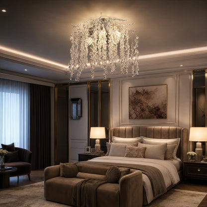 Willow Crystal Chandelier, 5x E14, Diameter 50cm, Chrome - 08_CC8080-D500CH.png