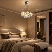 ECOLUCE MODERN Chandelier, Globe, 7xE27, Adjustable Height, Chrome - 08_LC815-7CH.png