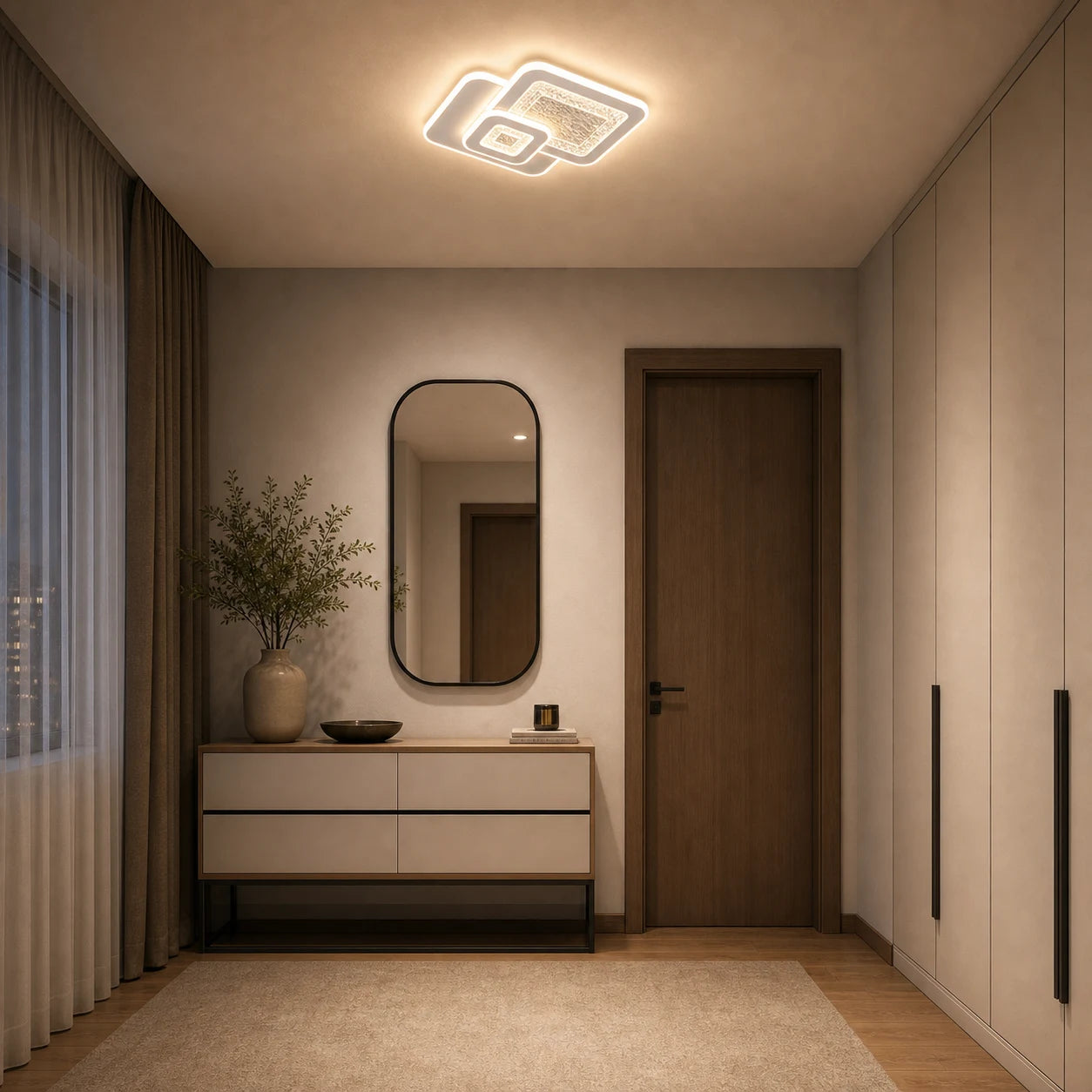 SQUARE 57W LED chandelier, 3 Squares, Cold/Warm/Neutral light, White - 08_LL647-300P.png