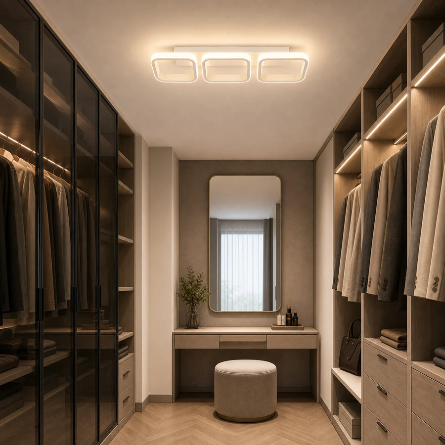 LED Chandelier VERTEX 34W, 3 Squares, Linear, Cold/Warm/Neutral light, White - 08_LL770-3WH.png