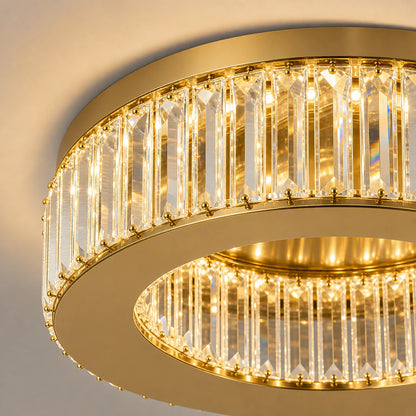 LED chandelier with remote control and crystal VERTUS 31W, 50cm, Circle, Cold/Warm/Neutral light, Dimmable, Gold - 08_LLC150-500GD.png