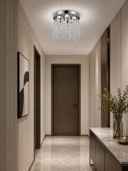 Crystal LED Chandelier LLC210/400CH Round, 22W, Cold/Warm/Neutral Light, Crystal, Shiny Chrome - 08_LLC210-400CH.png