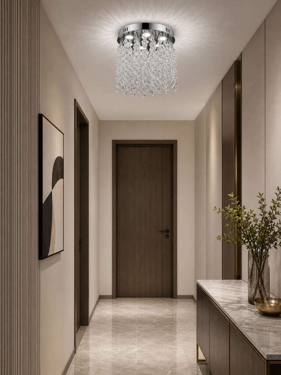 Crystal LED Chandelier LLC210/400CH Round, 22W, Cold/Warm/Neutral Light, Crystal, Shiny Chrome - 08_LLC210-400CH.png