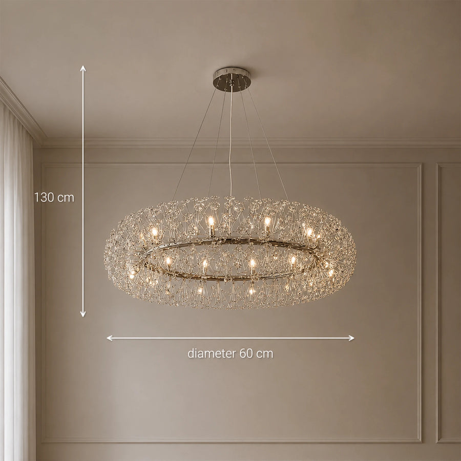 Crystal Chandelier SEGOVIA Magno 12x E14, Diameter 60cm, Shiny Chrome, Adjustable Height - 09_CC130-600CH.png