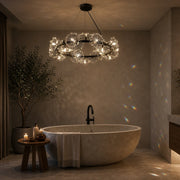 PETERHOF Magno Crystal Chandelier, Diameter 62cm, 20X G4, Black, Adjustable Height - 09_CC167-600BK.png