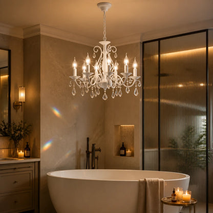 DELLI SANTI Chandelier 6xE14, Diameter 52cm, White, Adjustable Height - 09_LC130-6WH.png