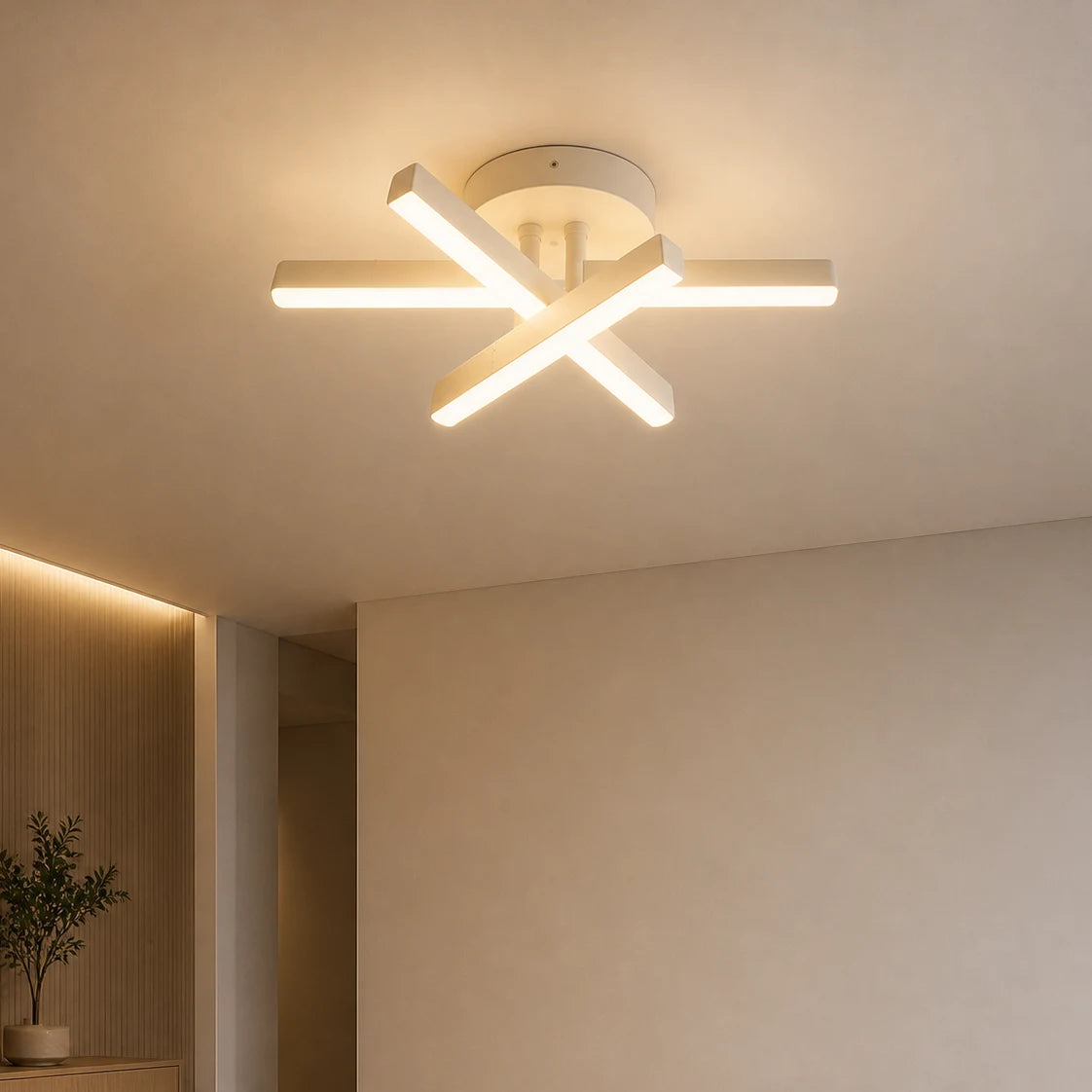 Diego LED Chandelier, 26W, White, Metal, Cool/Warm/Neutral Light - 09_LL135WH.png