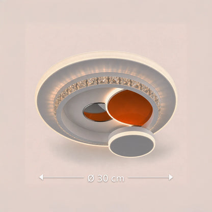 LED chandelier with HELIOX crystal, 40W, 4 Circles, Cold/Warm/Neutral light, White - 09_LL653-300OR.png