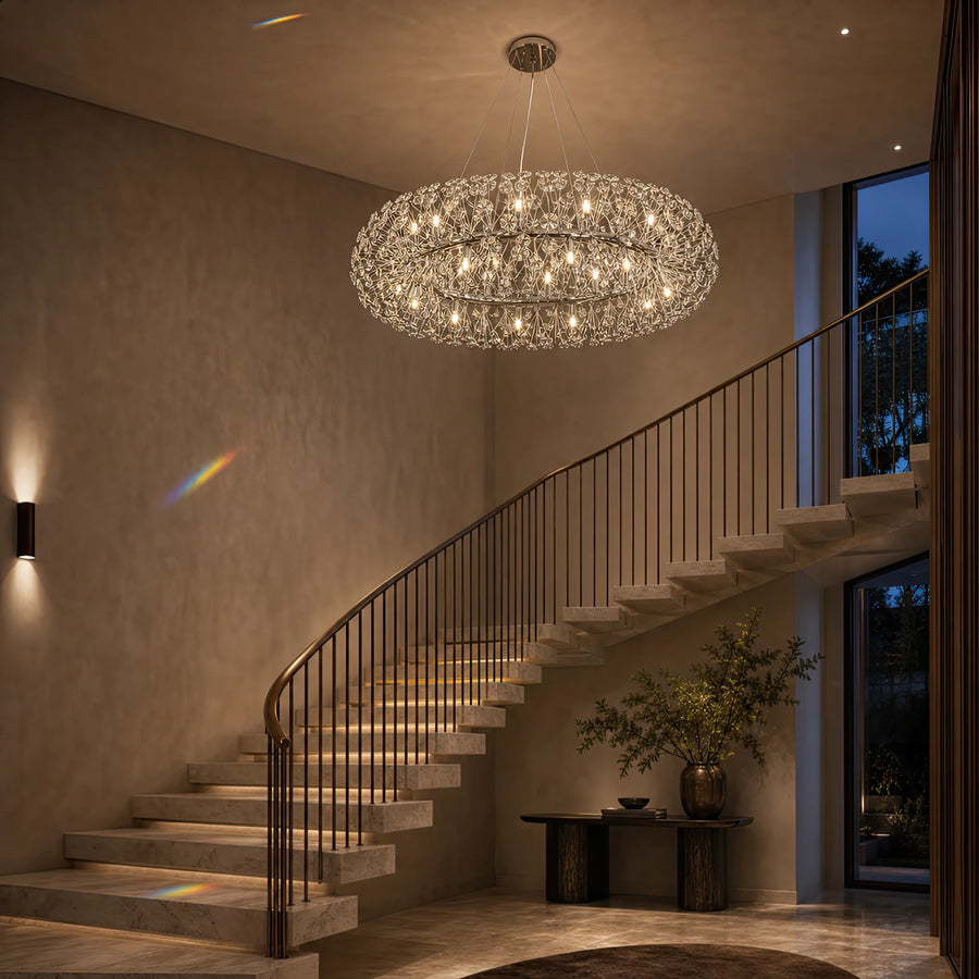 Crystal Chandelier SEGOVIA Magno 12x E14, Diameter 60cm, Shiny Chrome, Adjustable Height - 10_CC130-600CH.png