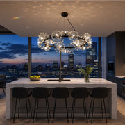PETERHOF Magno Crystal Chandelier, Diameter 62cm, 20X G4, Black, Adjustable Height - 10_CC167-600BK.png