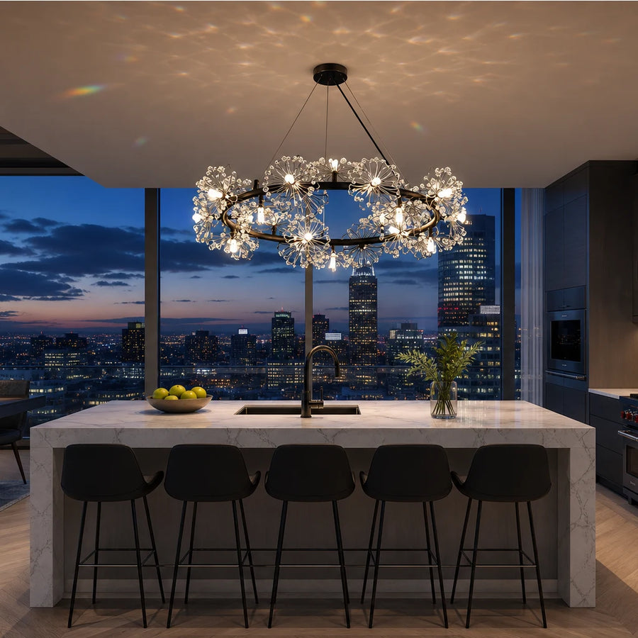 PETERHOF Magno Crystal Chandelier, Diameter 62cm, 20X G4, Black, Adjustable Height - 10_CC167-600BK.png