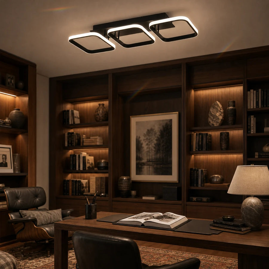 LED Chandelier VERTEX 34W, 3 Squares, Linear, Cold/Warm/Neutral light, Black - 10_LL770-3BK.png