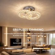 LED and crystal chandelier ZABINA 25W, 2 Circles, Cold/Warm/Neutral light, Shiny Chrome - 10_LT062CR.png