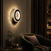 NOVA Rotonda LED wall light, 16W, Black & Stainless Steel, Warm/Cold/Neutral light - 11_AL073-1BK.png
