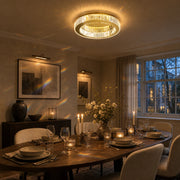LED chandelier with remote control and crystal VERTUS 31W, 50cm, Circle, Cold/Warm/Neutral light, Dimmable, Gold - 11_LLC150-500GD.png