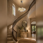 ECOLUCE MODERN Chandelier, Globe, 7xE27, Adjustable Height, Chrome - 12_LC815-7CH.png