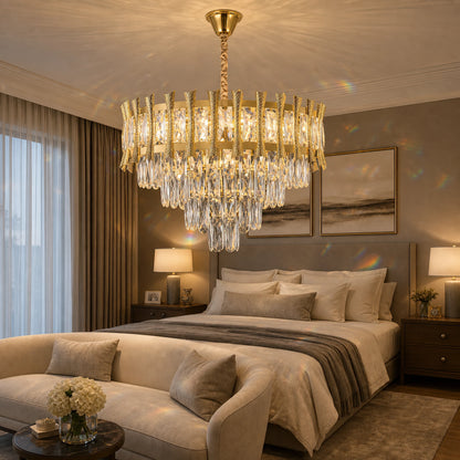 Candelabru Cristal HAMPTON Eleganza 8x E14, Diametru 49cm, Auriu Lucios, Inaltime Reglabila - 13_CC8926-500GDT.png