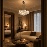 ECOLUCE MODERN Chandelier, Globe, 7xE27, Adjustable Height, Chrome - 14_LC815-7CH.png