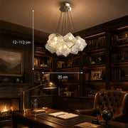 ECOLUCE MODERN Chandelier, Globe, 7xE27, Adjustable Height, Chrome - 15_LC815-7CH.png