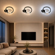 Crystal LED chandelier PRISMIQ 45W, 3 Circles, Cold/Warm/Neutral light, Black - 11_LL654-300BK.png