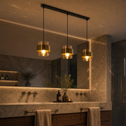 Suspended Chandelier LC866/3LTN, 3XE27, Adjustable Height, Glass and Metal - 12_LC866-3LTN.png