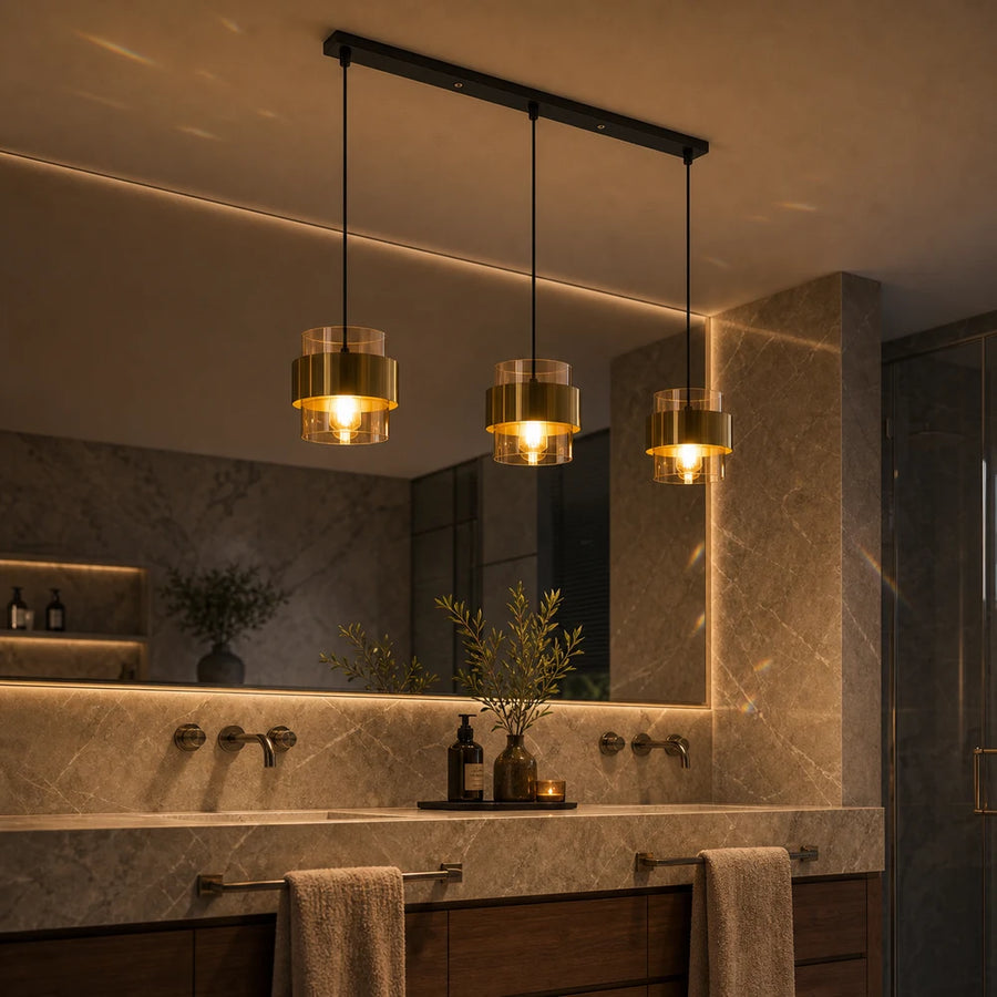 Suspended Chandelier LC866/3LTN, 3XE27, Adjustable Height, Glass and Metal - 12_LC866-3LTN.png