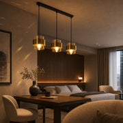 Hanging Chandelier LC866/3LTN, 3XE27, Adjustable Height, Glass and Metal - 14_LC866-3LTN.png