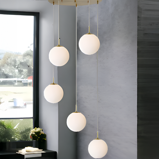 Marco Chandelier, 5x G9, Gold