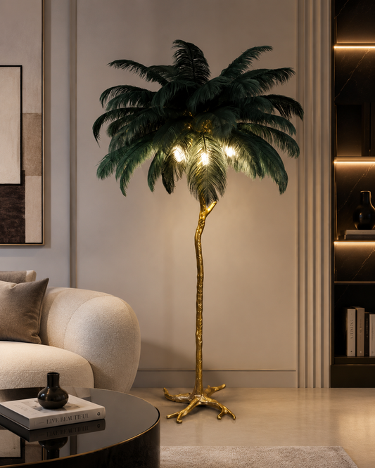 Pene Politis Floor Lamp 1x E27 170cm Dark Green