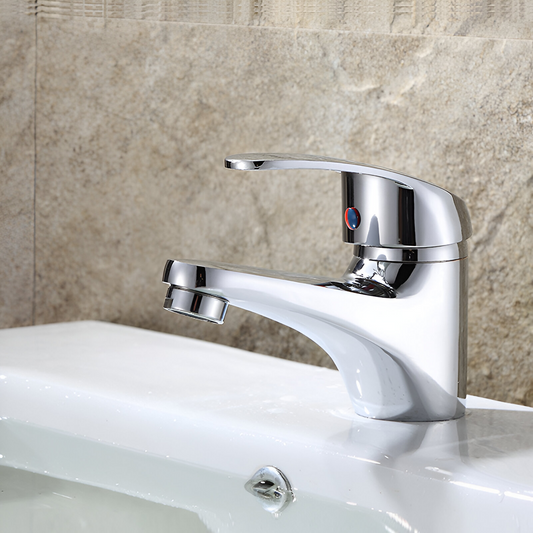 Basin Mixer, Alloy, Chrome, LV001