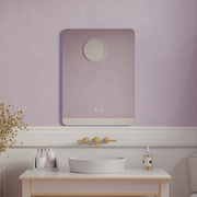 ARTEA Touch Rectangular LED Mirror, 60X80cm, Demister System, Dimmable, 6000K