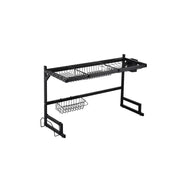 Dish Drying Rack Organizer 1 Level Black
