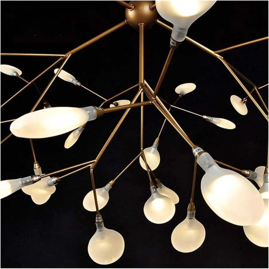 Gamma Crystal Chandelier 27XG4 Gold