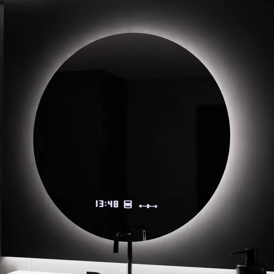Mirror LED 80cm Serenite MotionGlow Marcellow System Defrosting Clock & Dimable Thermometer