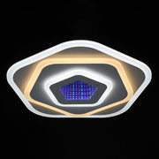 LED chandelier NEXA 3D 40W, Diameter 23cm, Cold/Warm/Neutral light, White