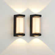 Outdoor LED wall lamp AX150BK 7W Black