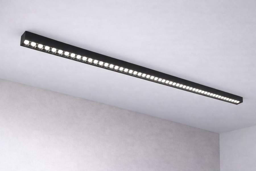Alethea 24W RGB Outdoor LED Linear Floodlight Silver