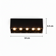 Alethea 24W RGB Outdoor LED Linear Floodlight Silver