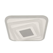 LED chandelier NEXA 3D 45W, Square, Cold/Warm/Neutral light, White