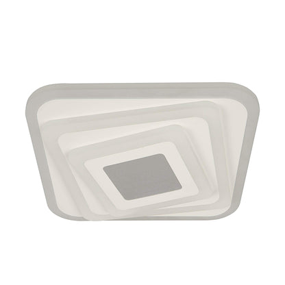 LED chandelier NEXA 3D 45W, Square, Cold/Warm/Neutral light, White