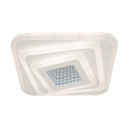 LED chandelier NEXA 3D 45W, Square, Cold/Warm/Neutral light, White