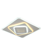 LED chandelier NEXA 3D 45W, Square, Cold/Warm/Neutral light, White